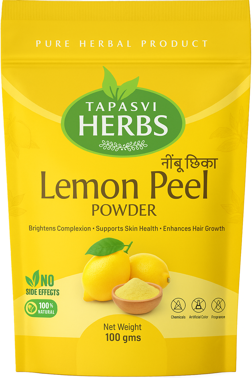 Tapasvi Herbs Lemon Peel Powder 100gm