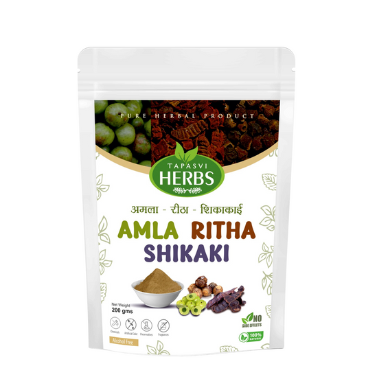 Amla Reeta Shikakai Herbal Powder Mix - 200g