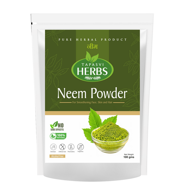 Tapasvi Herbs Organic Neem Powder 100gm