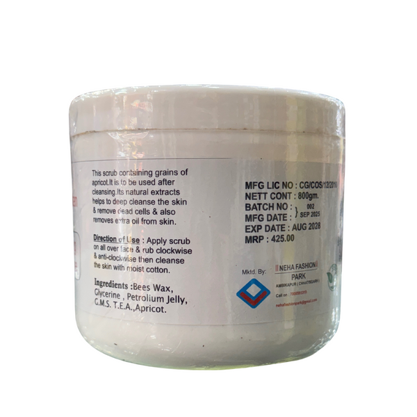 Tapasvi Herbs Haldi Chandan Face & Body Scrub 800gm