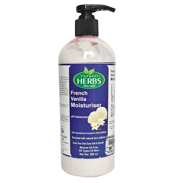 Tapasvi Herbs French Vanilla Moisturiser (500 ml)